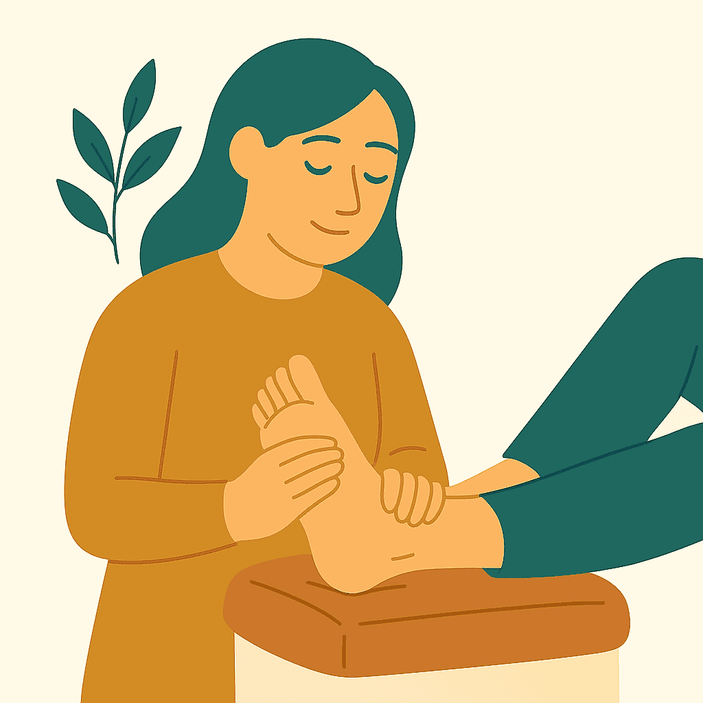 Forfait réflexologie plantaire (6 séances de 30 min)